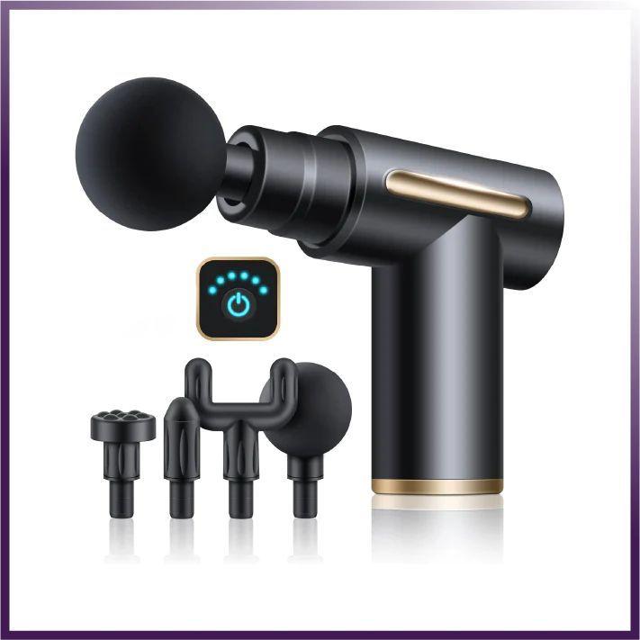 A portable percussion massager designed for deep-tissue muscle relief. πͺπββοΈ #Massager #MuscleRelief #Wellness