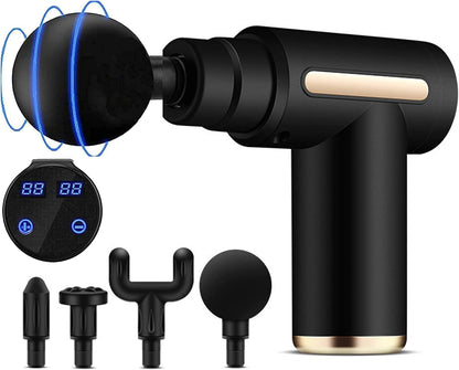 A portable percussion massager designed for deep-tissue muscle relief. 💪💆‍♀️ #Massager #MuscleRelief #Wellness